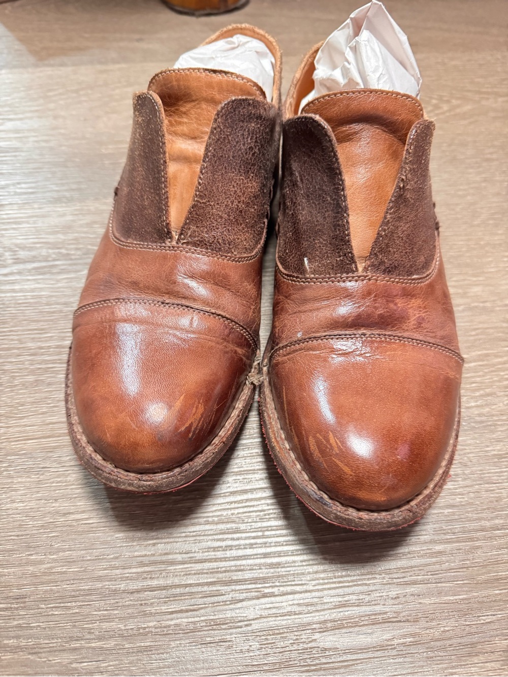 Bed Stu Brown Leather Flats & Loafers